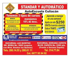 ¿Quieres aprender a manejar? Hazlo en una semana