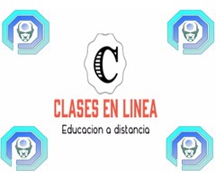 CLASES EN LÍNEA  MATEMÁTICAS, FÍSICA, QUÍMICA TODOS LOS NIVELES