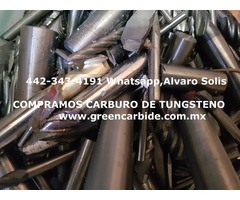 COMPRAMOS DESECHOS DE TUNGSTENO CARBURO