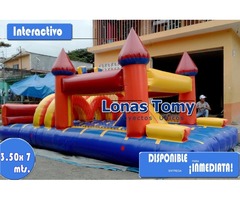 juego inflable interactivo