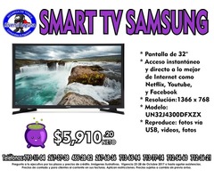 SMART TV SAMSUNG DE 32"