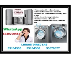 REPARACIONES INMEDIATAS DE LAVADORAS 5539700413