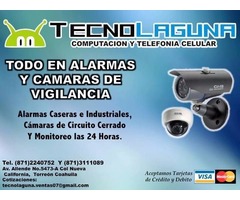 ALARMAS Y CAMARAS DE VIGILANCIA !!