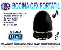 BOCINA PORTATIL QFX