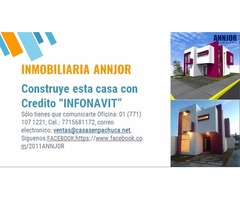 Con Credito Infonavit construye tu casa