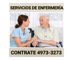 Enfermeras y cuidadores a domicilio y en hospitales en la CDMX y area metropolitana