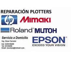 REPARACIÓN DE PLOTTERS, IMPRESORAS Y COMPUTADORAS