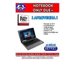 TABLET/NOTEBOOK GHIA ONLY DUE+