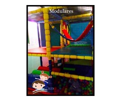 Variedad en Modulares Juegos Infantiles para Interior y Exterior