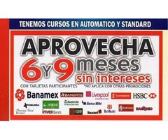 QUIERES MANEJAR APARTA TU CURSO CON SOLO $250 PESOS