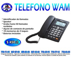 TELEFONO ALAMBRICO WAM