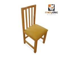 Silla alamo sillas de madera muebles para restaurantes mobydec