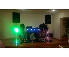 DJ,SONIDO,ILUMINACION Y KARAOKE