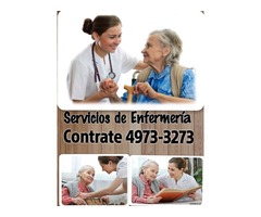 ENFERMERAS Y CUIDADORAS A DOMICILIO Y EN HOSPITALES