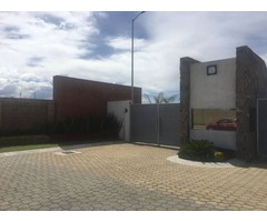 VENTA DE LOTES DE 130 M2 EN SAN PEDRO CHOLULA EN FRACCIONAMIENTO CERRADO