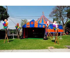 renta de carpas de circo