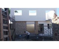 CASA NUEVA SOLA EN OBRA EN CUERNAVACA MORELOS