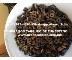 COMPRA VENTA CARBIDE DE TUNGSTENO