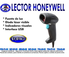 LECTOR DE CODIGO DE BARRAS HONEYWELL