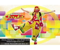 SHOW DEL PAYASO DIVADIN (Empresa Fiestadivad)