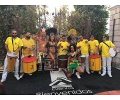 BATUCADA BRASILEÑA PARA FIESTAS, ACTIVACIONES MARCHAS Y MAS.