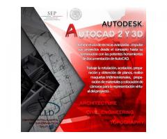 Próximo Diplomado AutoCAD 2 y 3D