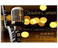 Tecladista Cantante Versatil para Fiestas,Cumpleaños,Eventos