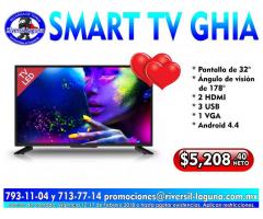 SMART TV GHIA DE 32 PULGADAS