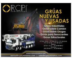 Refacciones para gruas industriales nuevas y usadas