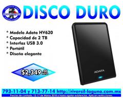 DISCO DURO ADATA DE 2 TB