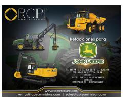 Refacciones para equipo John Deere