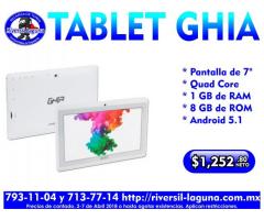 TABLET GHIA BLANCA