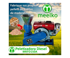 Meelko Peletizadora 150 mm 8 hp DIESEL para concentrados balanceados 80-130 kg/h - MKFD150A