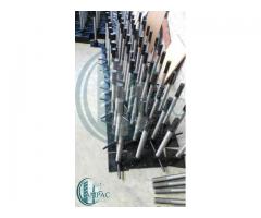 Base plana con tornillo ajustable