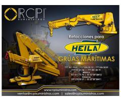 Refacciones para gruas maritimas Heila