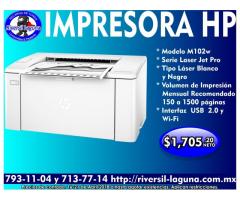 IMPRESORA HP M102W