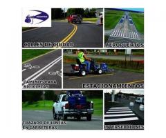 venta e instalaciones de pintalineas para carreteras en camiones