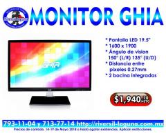 MONITOR GHIA CON BOCINAS