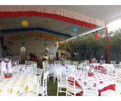 CARPAS ELEGANTES CON MESA DE DULCES