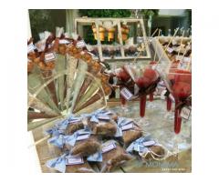 CARPAS ELEGANTES CON MESA DE DULCES