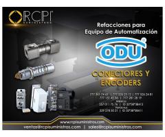 conectores y encoders ODU para equipo portuario