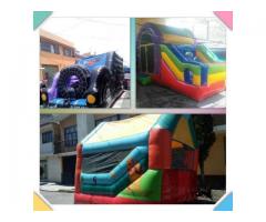 Inflable, Show de payasos y Rockola