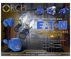 Refacciones y bombas hidráulicas Eaton para grúas industriales