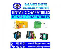 TONER Y TINTAS COMPATIBLES