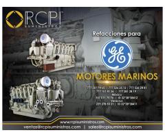 Refacciones para motores marinos General Electric