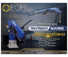 Venta de refacciones para grúas marítimas marca Palfinger