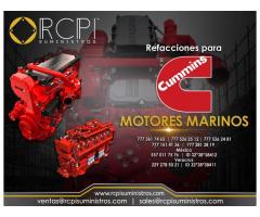 Venta de refacciones para motores marinos marca Cummins