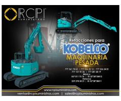 Venta de refacciones para maquinaria pesada Kobelco