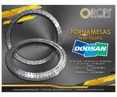 Tornamesas para equipos Doosan