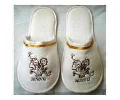 Pantuflas personalizadas para eventos